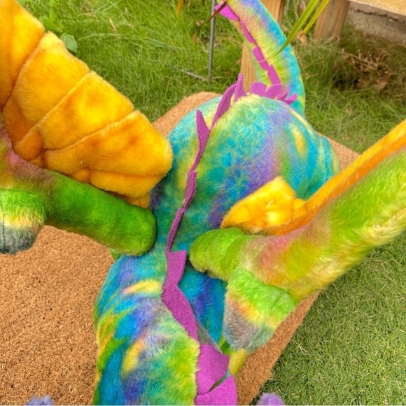 Melissa and Doug rainbow dragon vintage, authentic collectible - Picture 4 of 10